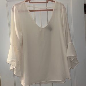 White Wrangler Blouse